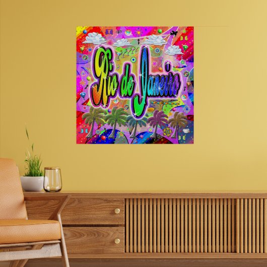 リオデジャネイロVistaポスタ表現ー ポスター (リビング2)