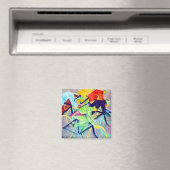 リオネルフェインンガー自転車レース マグネット (インサイチュ (食洗機))