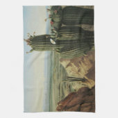 リオヒラ近くのマリコパ山からの眺め（プリットによる） キッチンタオル (縦)