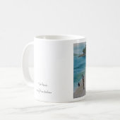 リオビーチ、リオBeachbyシルビアLeDoux コーヒーマグカップ (正面左)