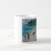 リオビーチ、リオBeachbyシルビアLeDoux コーヒーマグカップ (中央)