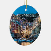 リオマッジョーレチンクテッレラスペツィアイタリアパノラマ セラミックオーナメント (右)