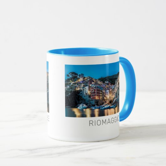 リオマッジョーレチンクテッレラスペツィアイタリアパノラマ マグカップ (正面右)