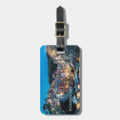 リオマッジョーレチンクテッレラスペツィアイタリアパノラマ ラゲッジタグ (正面縦)