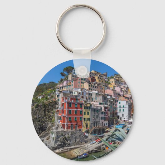 リオマッジョーレチンクテッレリグーリアイタリア キーホルダー (正面)