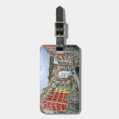 リオマッジョーレ、イタリア荷物タグ ラゲッジタグ (正面縦)