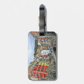 リオマッジョーレ、イタリア荷物タグ ラゲッジタグ (裏面縦)