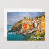 リオマッジョーレ（イタリア） ポストカード (正面/裏面)