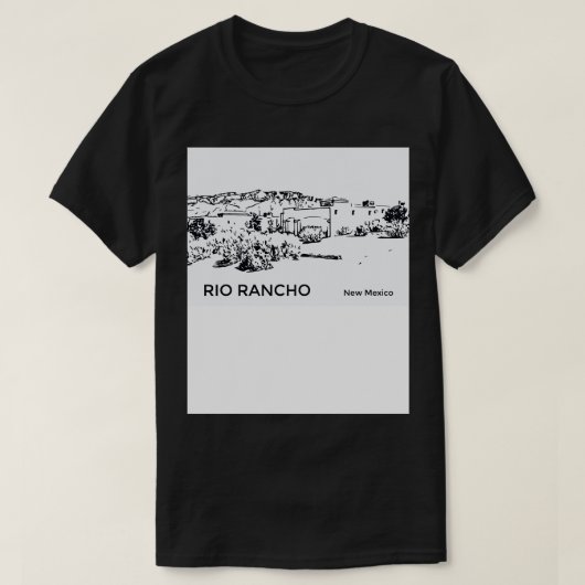 リオランチョニューメキシコ Tシャツ (デザイン正面)