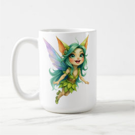 リオラ フォレストスプライト - 魔法の妖精の仲間 コーヒーマグカップ