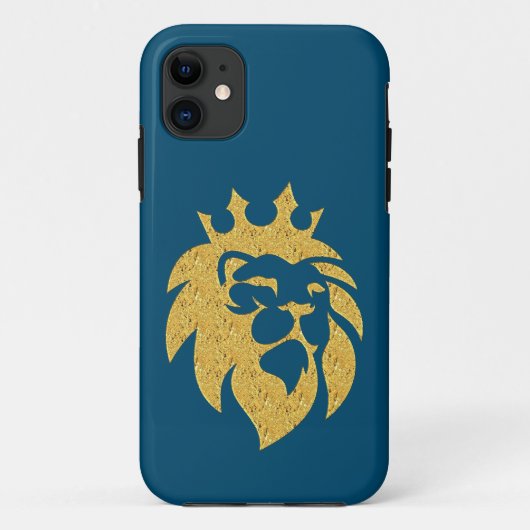 リオンウィズクラウン – 金ゴールドスタイル1 Case-Mate iPhoneケース (裏面)