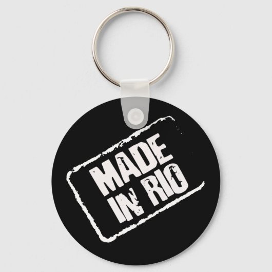 リオ印鑑で作られたカリオカ キーホルダー (正面)