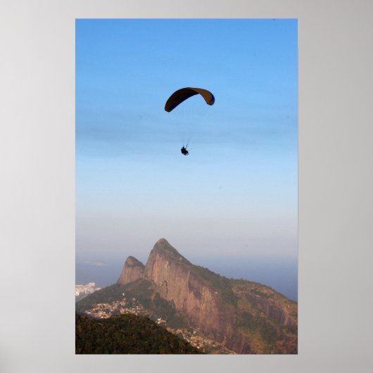 リオ飛んでいる上空 ポスター (正面)