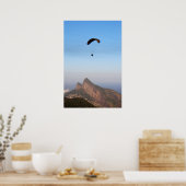 リオ飛んでいる上空 ポスター (キッチン)