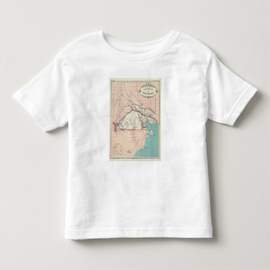 リオ黒人、アルゼンチン トドラーTシャツ (正面)