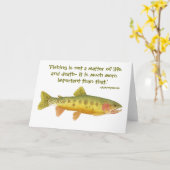 リオ・グランデ・カッスロートカードユーモアのある引用文。 カード (黄色い花)