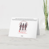 リオ・グランデ・コットン・ウッドの木々に沿った星 カード (裏面)