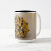 リオ・グランデ・コットン・ウッドの木々に沿った星 ツートーンマグカップ (正面右)