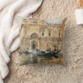 リオ・デイ・メンディシャンティ、ヴェネツィアby John Singer Sargent クッション (ブランケット)