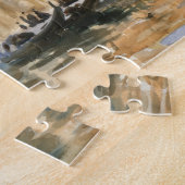 リオ・デイ・メンディシャンティ、ヴェネツィアby John Singer Sargent ジグソーパズル (側面)