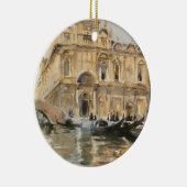 リオ・デイ・メンディシャンティ、ヴェネツィアby John Singer Sargent セラミックオーナメント (右)