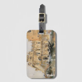 リオ・デイ・メンディシャンティ、ヴェネツィアby John Singer Sargent ラゲッジタグ (正面縦)