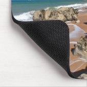 リオDa Barraビーチの崖 マウスパッド (コーナー)