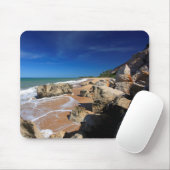 リオDa Barraビーチの崖 マウスパッド (マウス)