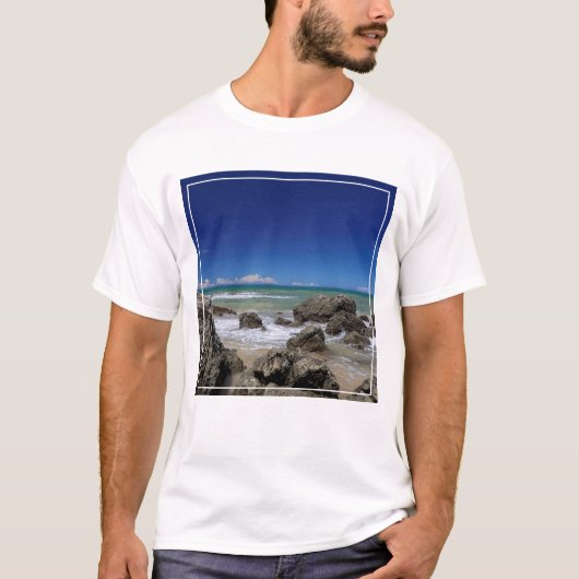 リオDa Barraビーチ| Trancoso、バイアの国家、 Tシャツ (正面)