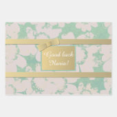 リカスタムボンすべての行事フローラの折り返し ラッピングペーパーシート (正面3)