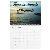 リカバリおよび感動的引用文カレンダー カレンダー (2月 2027)