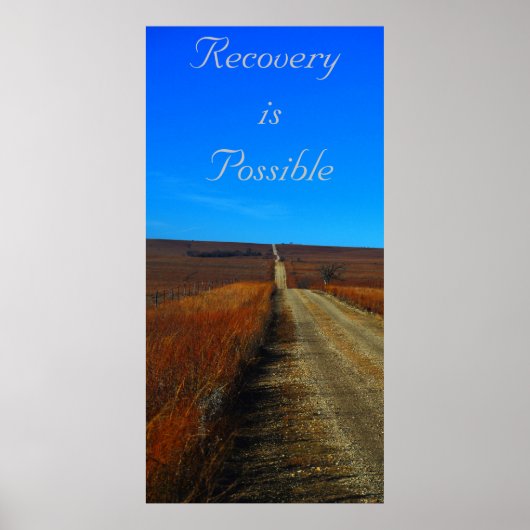 リカバリが可能 ポスター (正面)