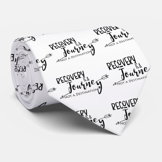 リカバリの矢印 ネクタイ (ロール)