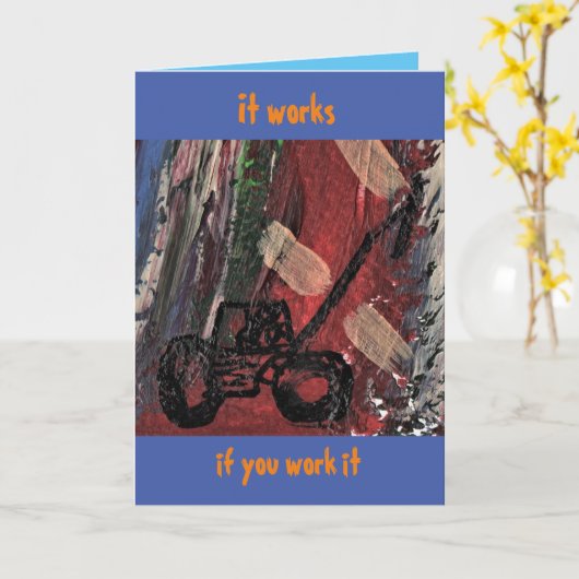 リカバリの「機能」 カード (黄色い花)