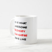 リカバリルームナース素晴らし、 コーヒーマグカップ (正面左)