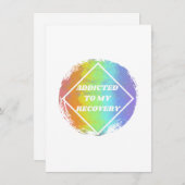 リカバリ中毒 – NA シーズンカード (正面/裏面)
