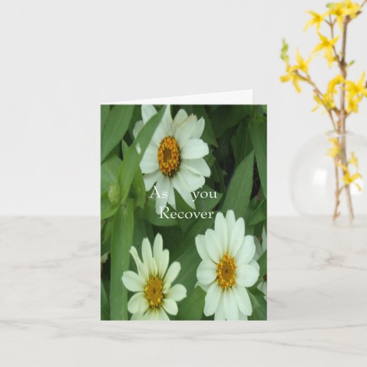 リカバリ時 カード (黄色い花)