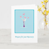 リカバリ祈りの言葉、向上 カード (黄色い花)