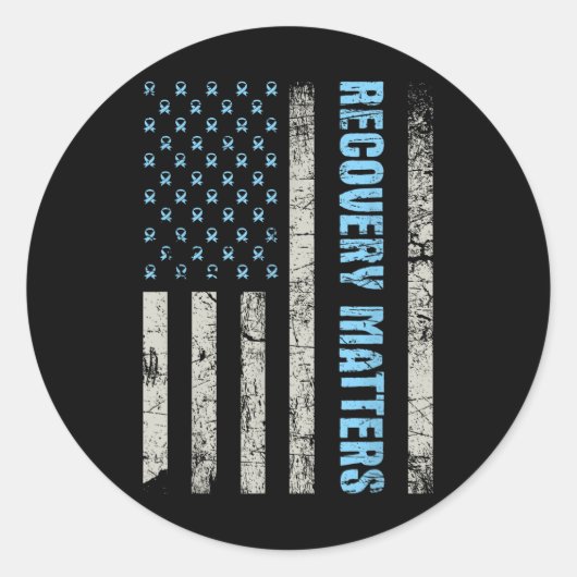 リカバリS – 壮麗な記念日ソバーオウムNa ラウンドシール (正面)