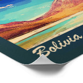 リカンカブル南米ヴィンテージ ポスター (角)