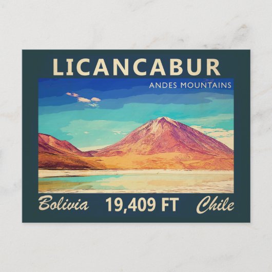 リカンカブル南米ヴィンテージ ポストカード (正面)