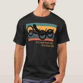 リカンベントバイクに乗ろう！ Tシャツ