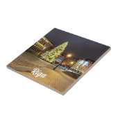 リガのクリスマスツリーとドームスクエア タイル (側面)