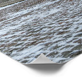 リガのクリスマスツリーとドーム広場 ポスター (角)