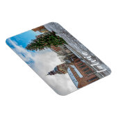 リガのクリスマスツリーとドーム広場 マグネット (右側)