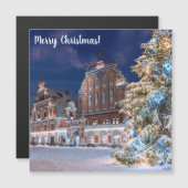 リガのクリスマスツリーとブラックヘッズハウス (正面/裏面)