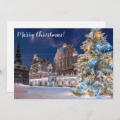 リガのクリスマスツリーとブラックヘッズハウス (正面/裏面)