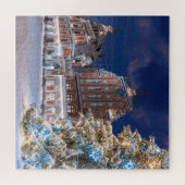 リガのクリスマスツリーとブラックヘッズハウス ジグソーパズル (横)