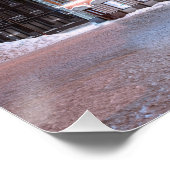 リガのクリスマスツリーとブラックヘッズハウス ポスター (コーナー)