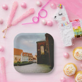 リガの歴史的市内中心部 ペーパープレート (パーティー)